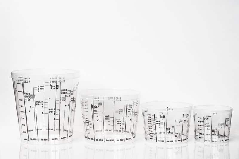 Mixing Cups 385ml - 2300ml
