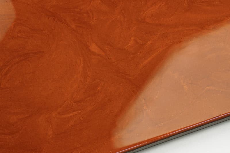 BRONZE RED - Epoxy Resin for Surfaces