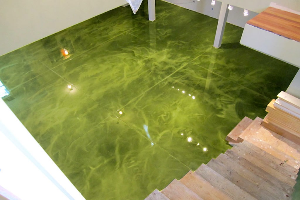 BRONZE RED Epoxidharzboden inkl. Grundierung EPODEX GmbH