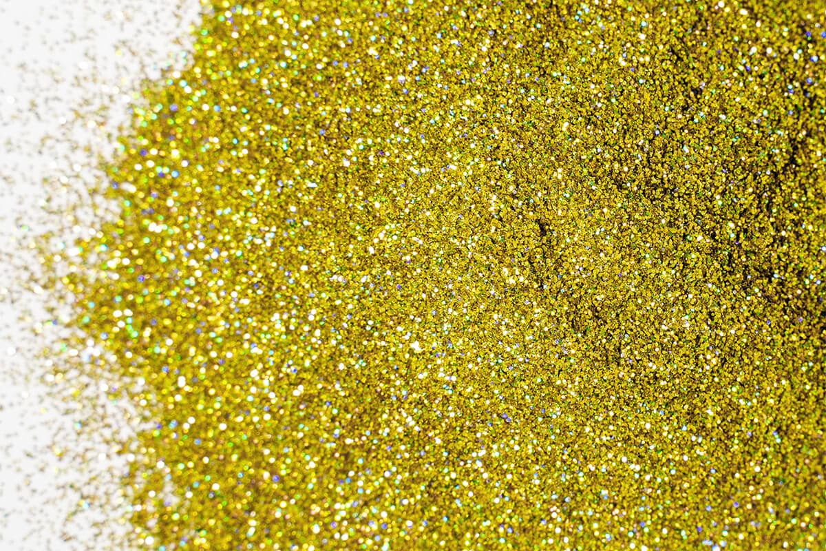 GOLD Holographic Glitter Powder - EPODEX USA