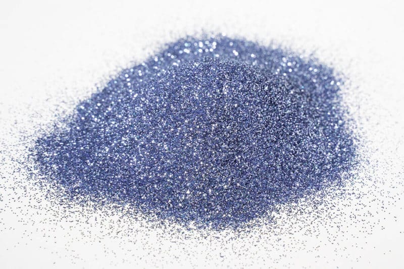 glitter glitzer farbe pigment ice blue