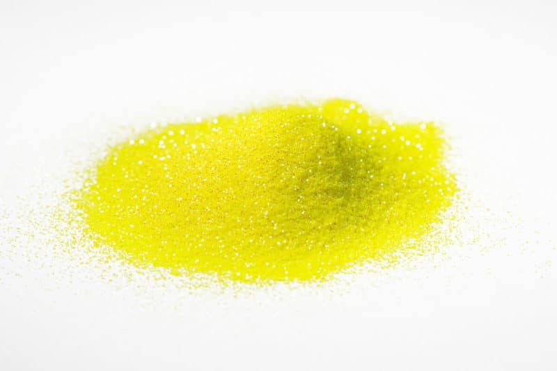 glitter glitzer farbe pigment yellow holographic