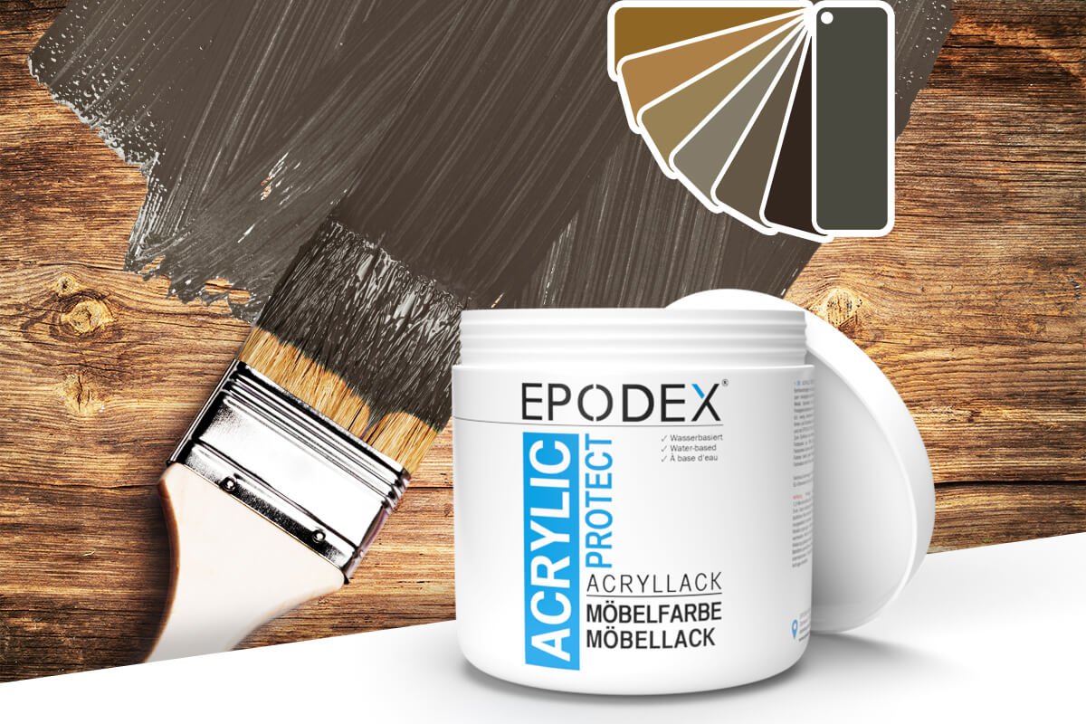 Möbelfarbe / Möbellack in Braun von EPODEX kaufen