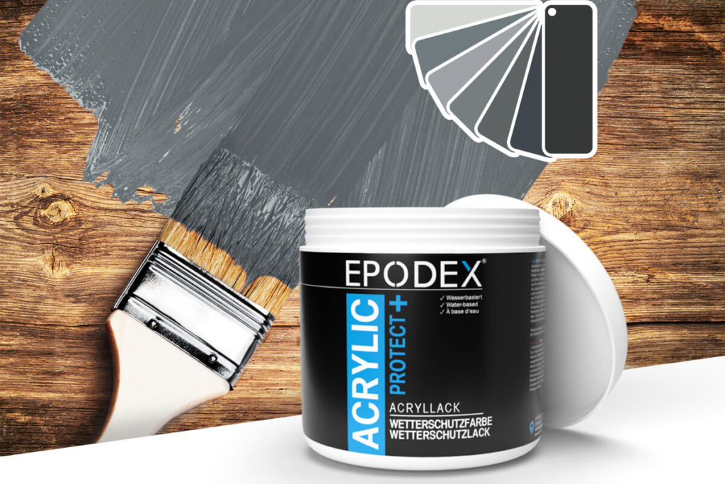 acryllack wetterschutzfarbe grau