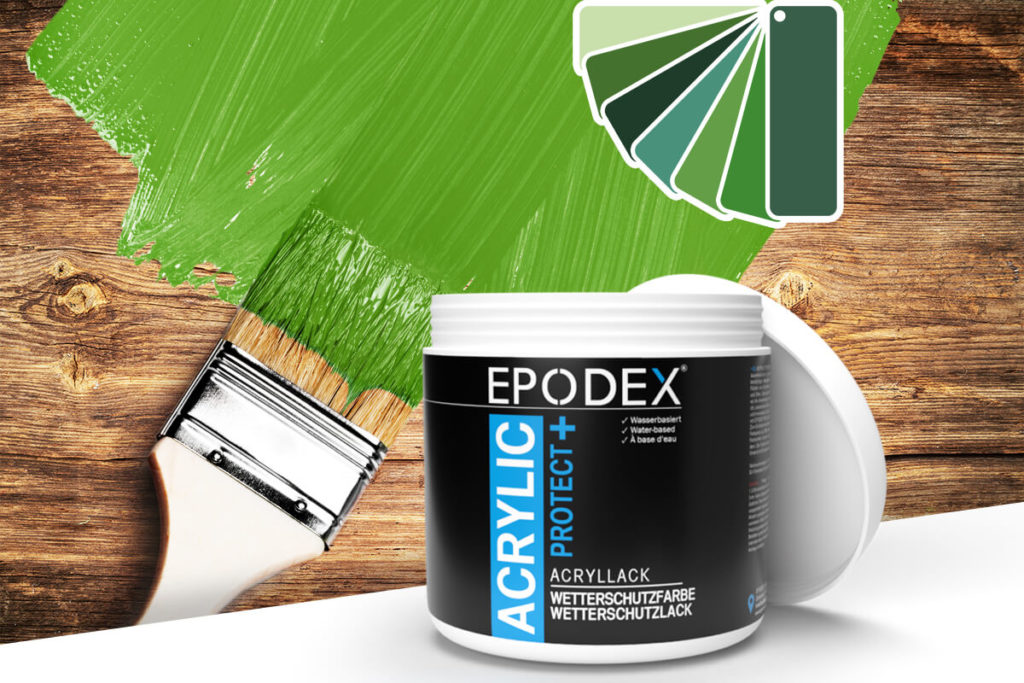 acryllack wetterschutzfarbe gruen
