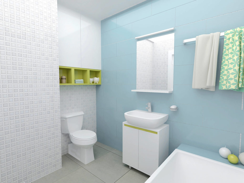 Fliesenfarbe 1K | Fliesenlack 1K | Blaue Farben | TILE PAINT 1K