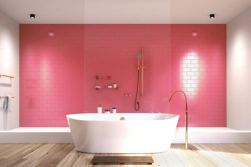 Fliesenfarbe 2K | Fliesenlack 2K | Violette und Pinke Farben | TILE