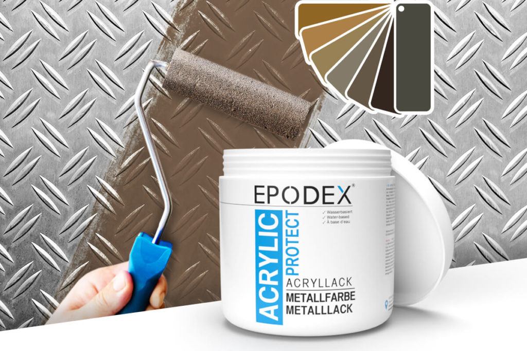 acryllack metallfarbe brown