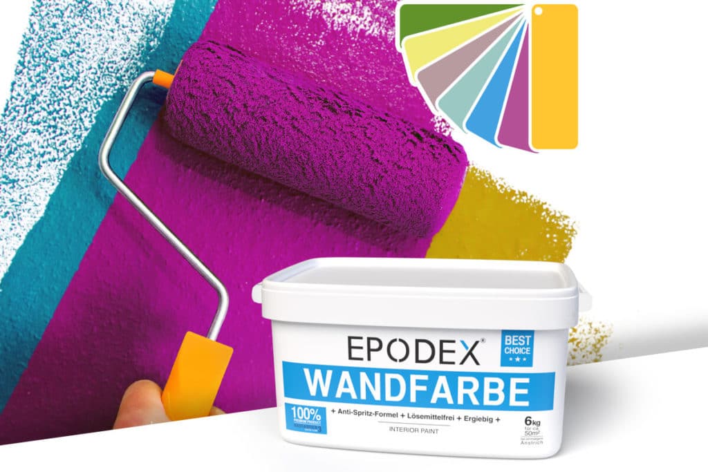 wandfarbe epodex bunt