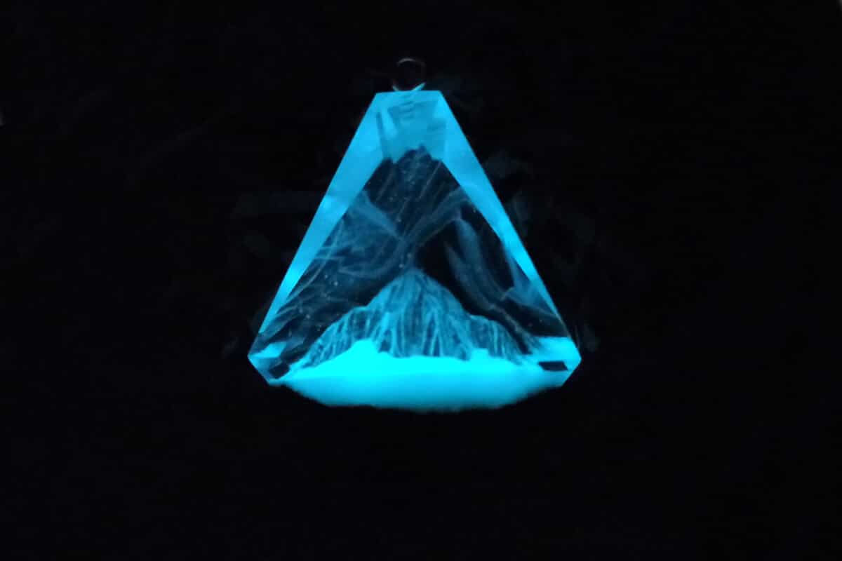 Glow Blue - Glow In The Dark Pigment