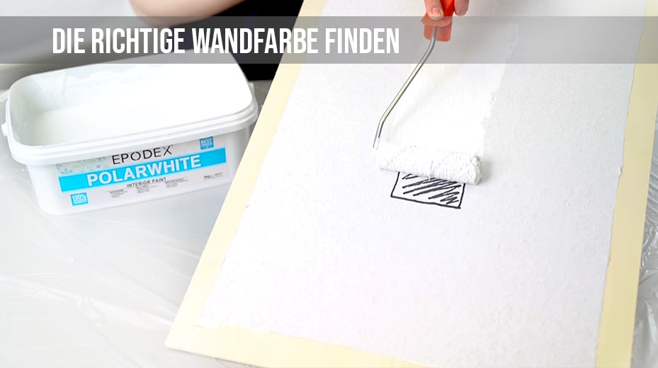 Die richtige Wandfarbe finden
