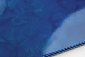 Metallic AZURE BLUE & LICHTBLAU – Epoxidharz für Oberflächen