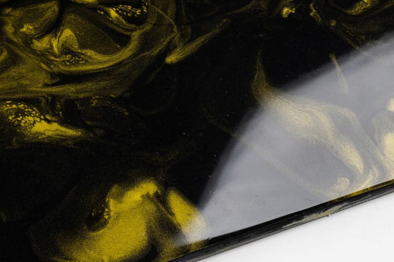 epoxy deep black yellow gold 5