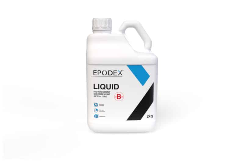 liquid microcement component