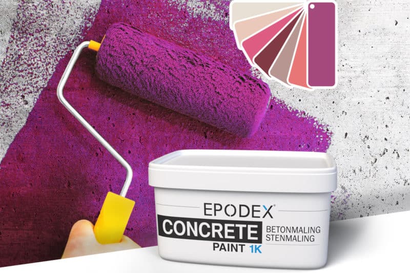betongfarg concrete paint violett 2