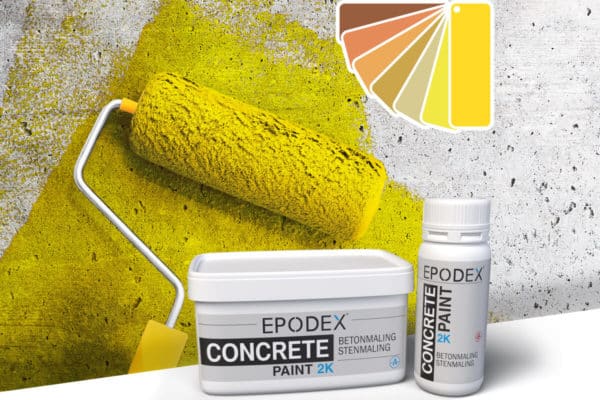 betongfarg stenfarg concrete gelb 2