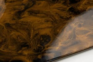 Metallic FLAME COPPER & DYB SORT – epoxy gulv iklusive primer