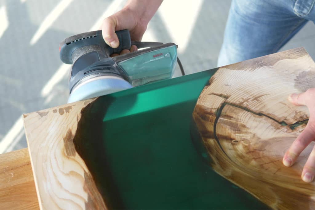 Polishing epoxy resin guide DIY Polish for resin EPODEX instrution