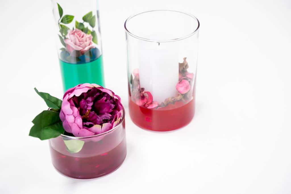 resin vase decoration