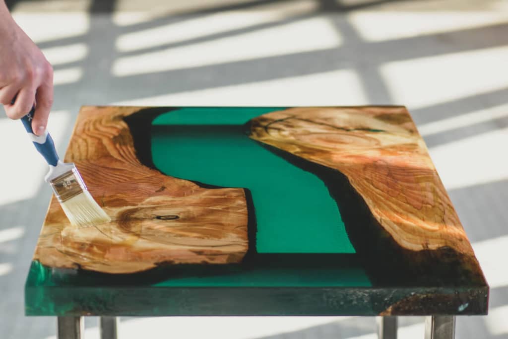 rivertable diy epoxy resin furniture river table