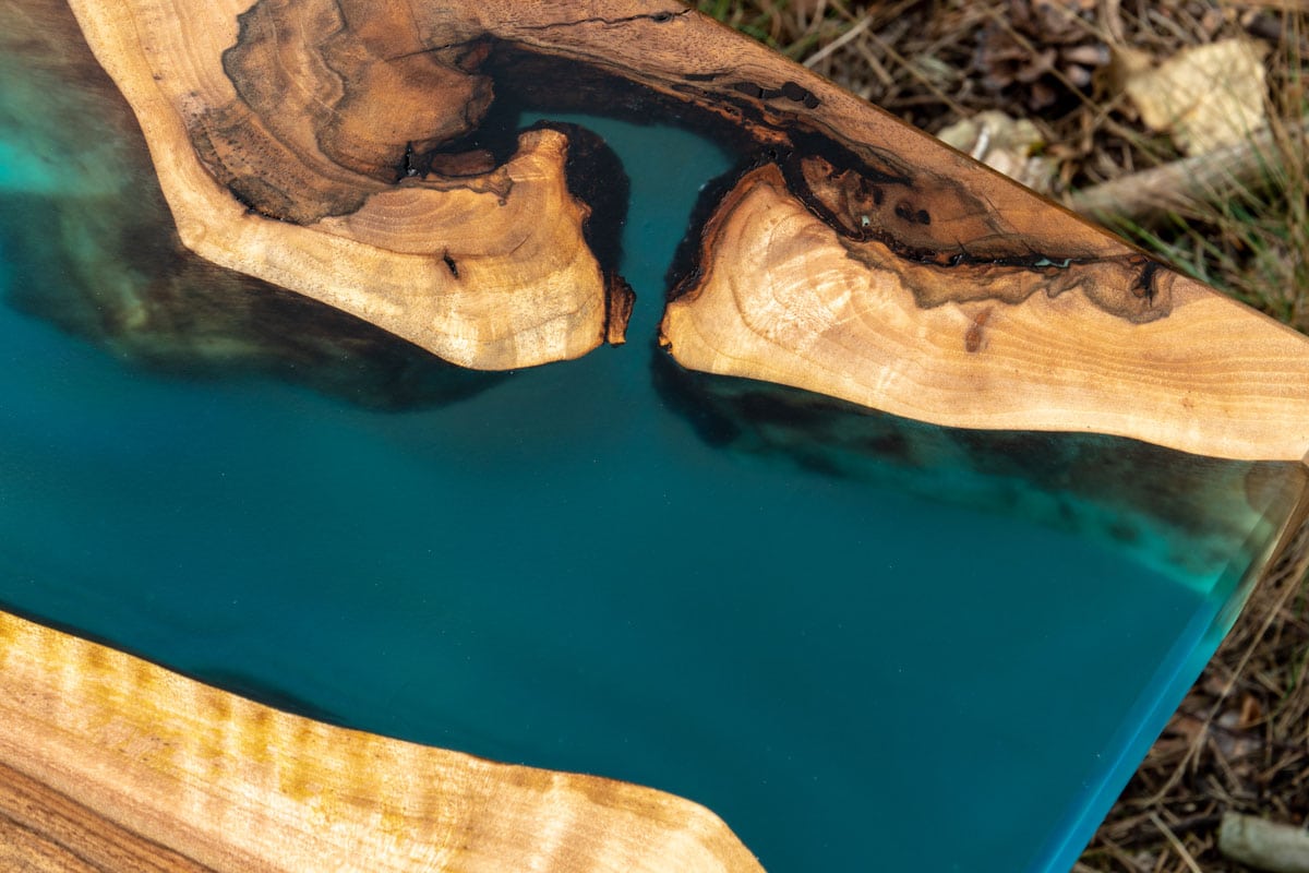 epoxy resin furniture river table