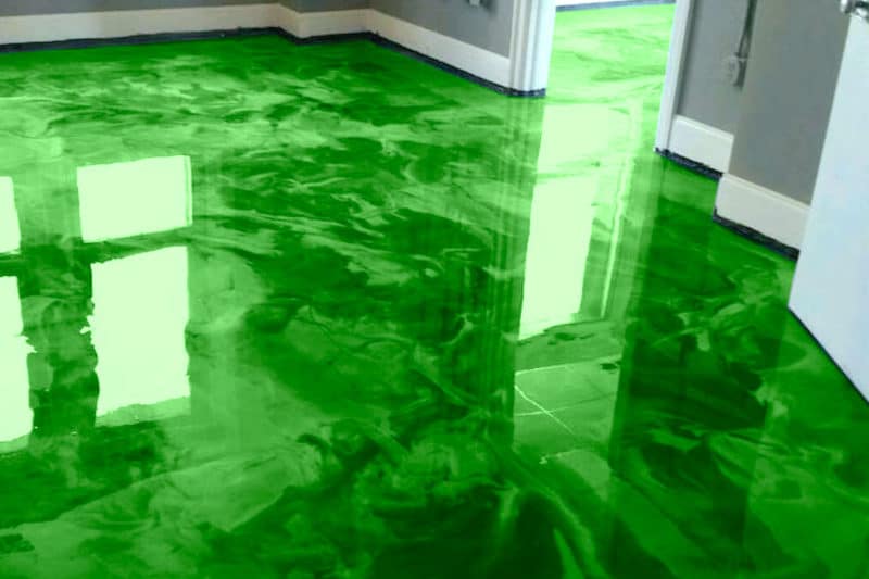 Epoxy resin floor in metallic colours Archive EPODEX United Kingdom