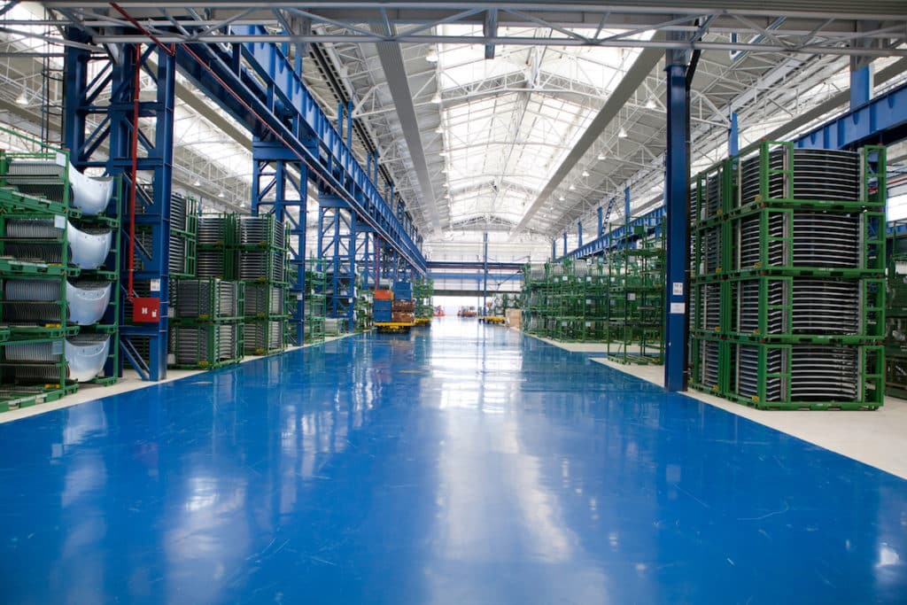 industrial flooring epoxy coating