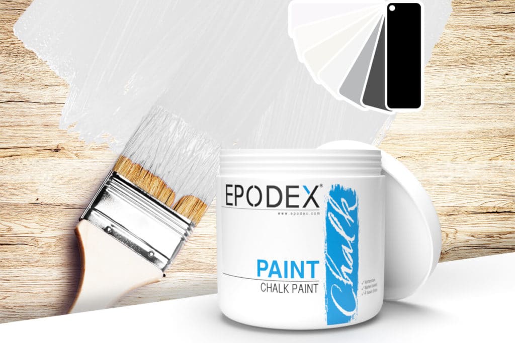 chalk paint epodex schwarz weiss