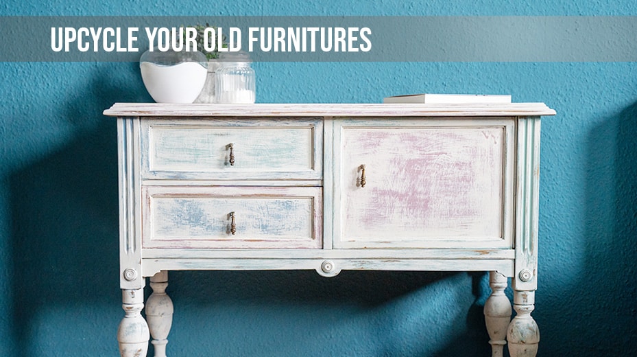 Paint the furniture with chalk paint