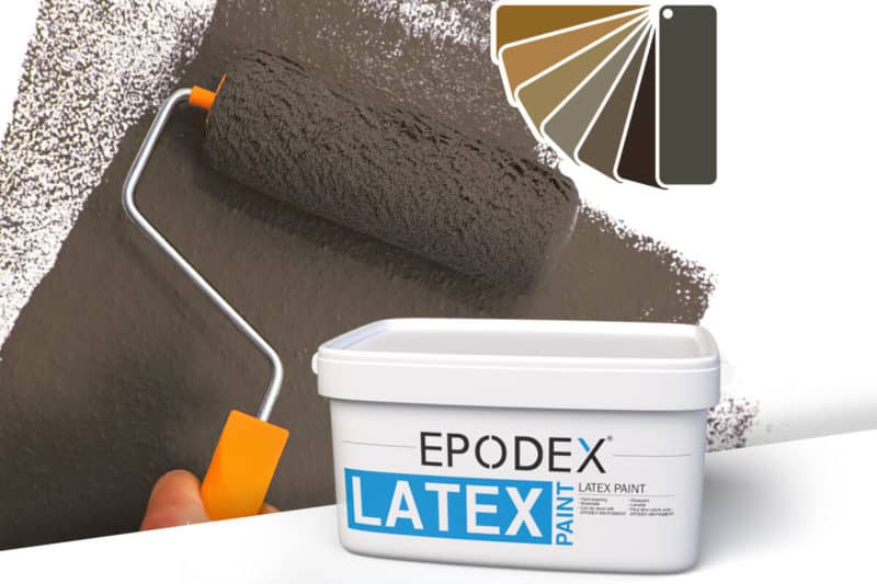 latex paint wall epodex braun