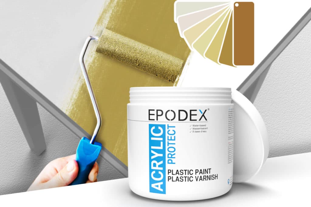 acryllack plastic paint beige 2