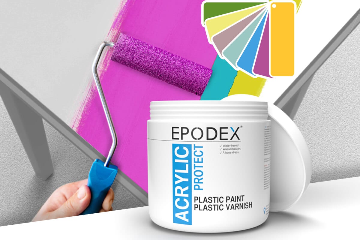 Plastic Paint Plastic Varnish All Colours EPODEX United Kingdom
