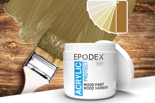 acryllack wood paint beige 2