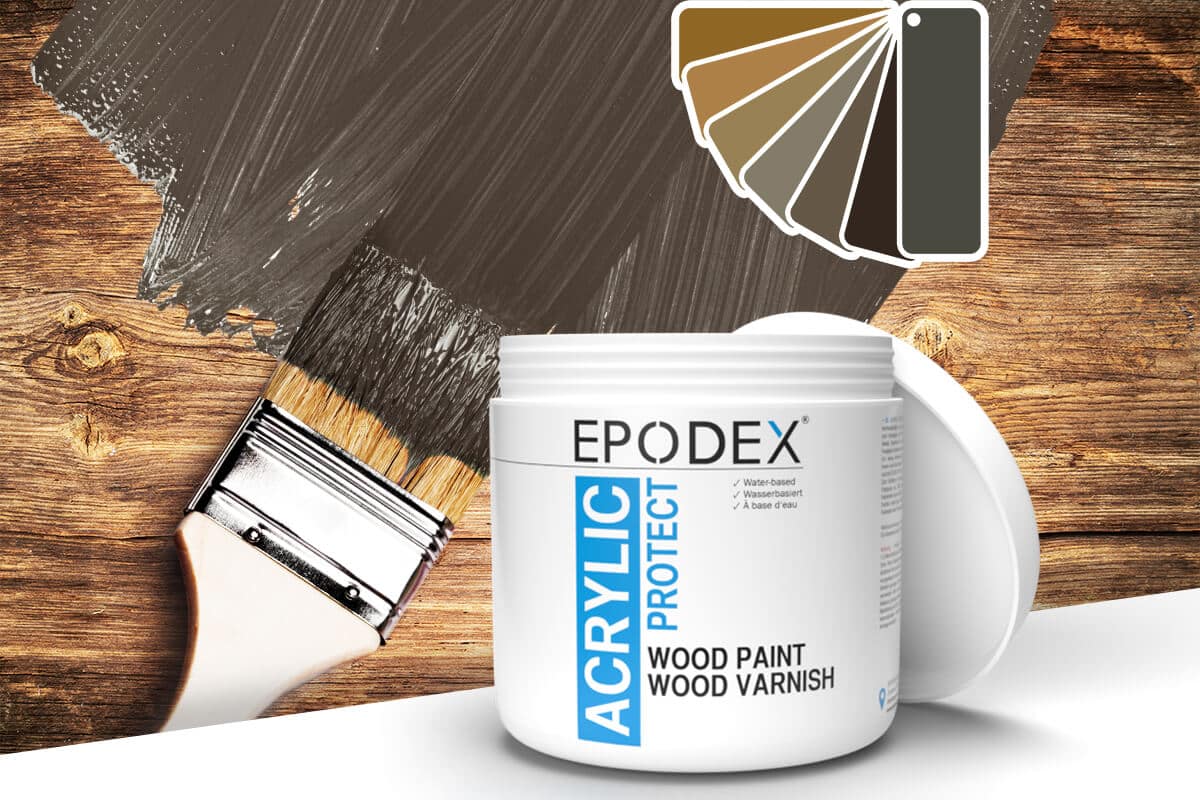 Wood Paint Wood Varnish Brown Colours EPODEX United Kingdom