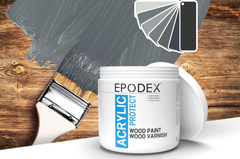 acryllack wood paint grau 2