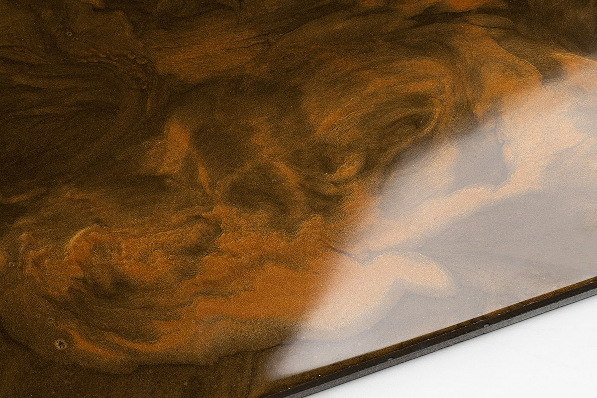 Bronze epoxy floor outlet