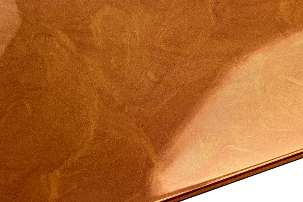 Copper epoxy floor deals