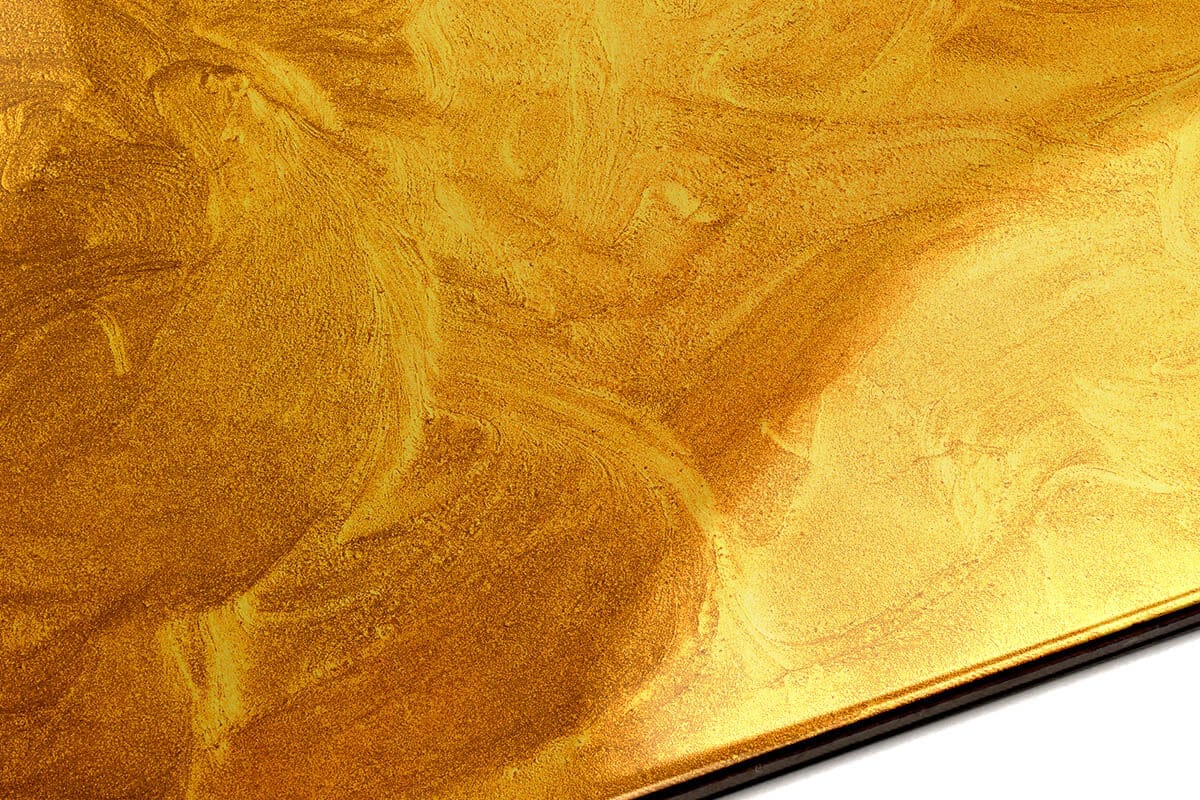 Metallic gold deals epoxy resin