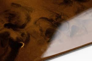 FLAME COPPER & DARK BROWN – Epoxy Floor to Pour on 1,5mm