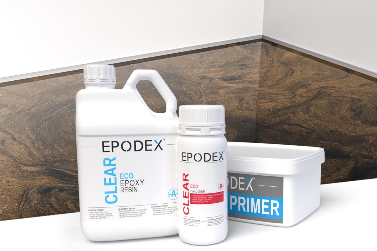 EPODEX® Résine époxy 2K, 40 couleurs, Hauteur de coulage 0-5 cm