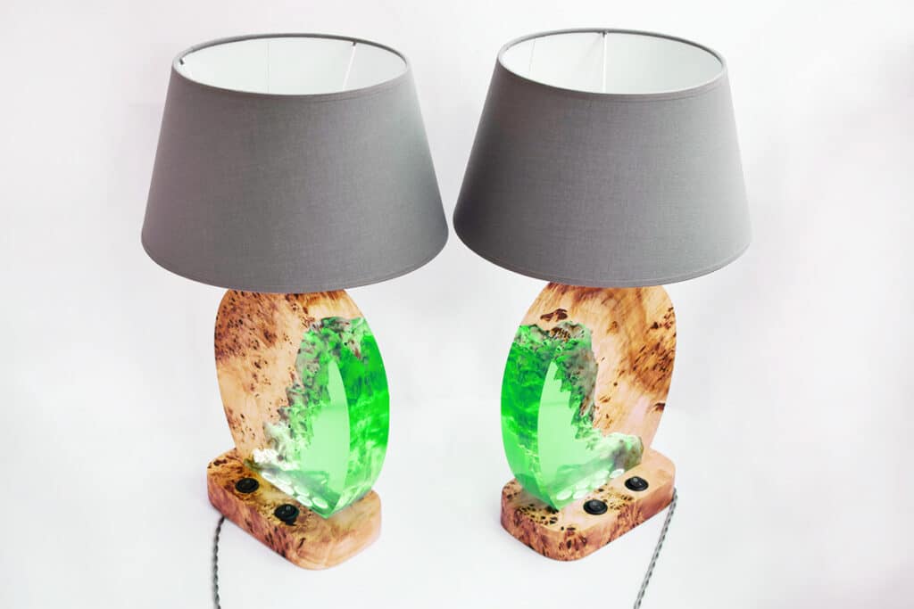 lampe mit epoxy giessen gruen lampe mit epoxy giessen gruen