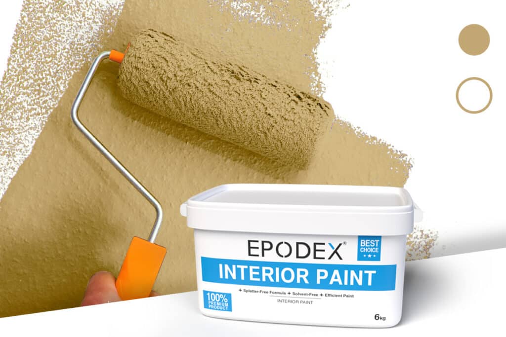 interior paint epodex brownbeige pastel
