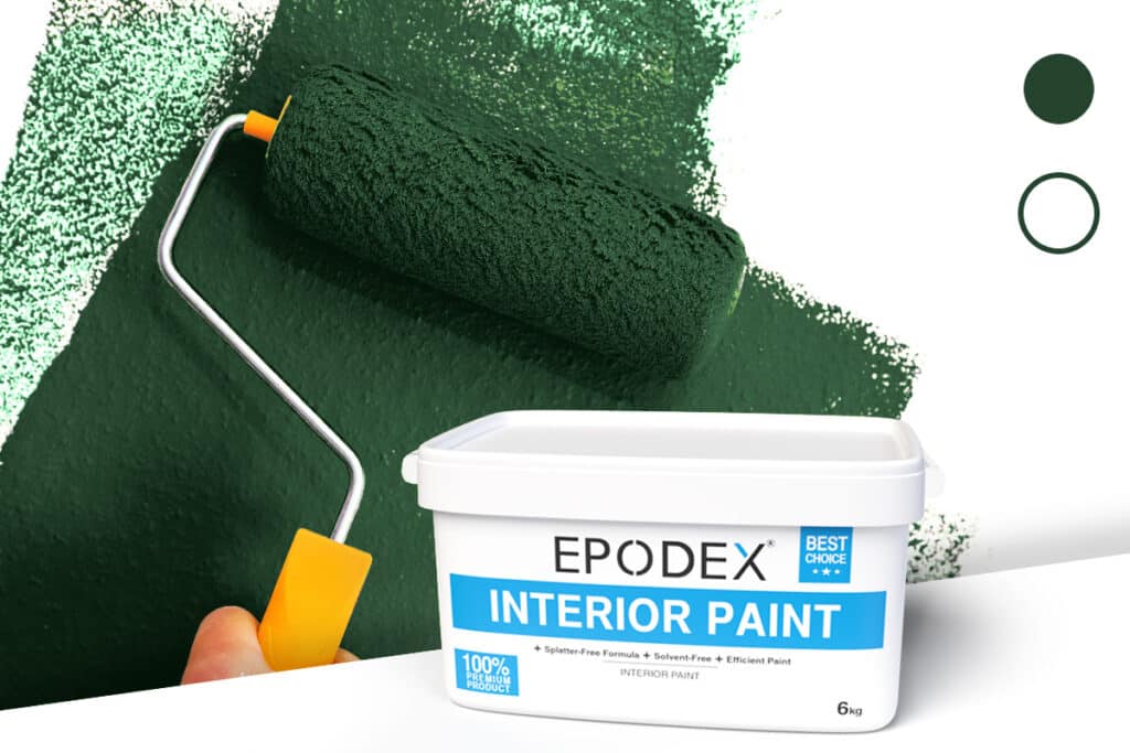 interior paint epodex moss green