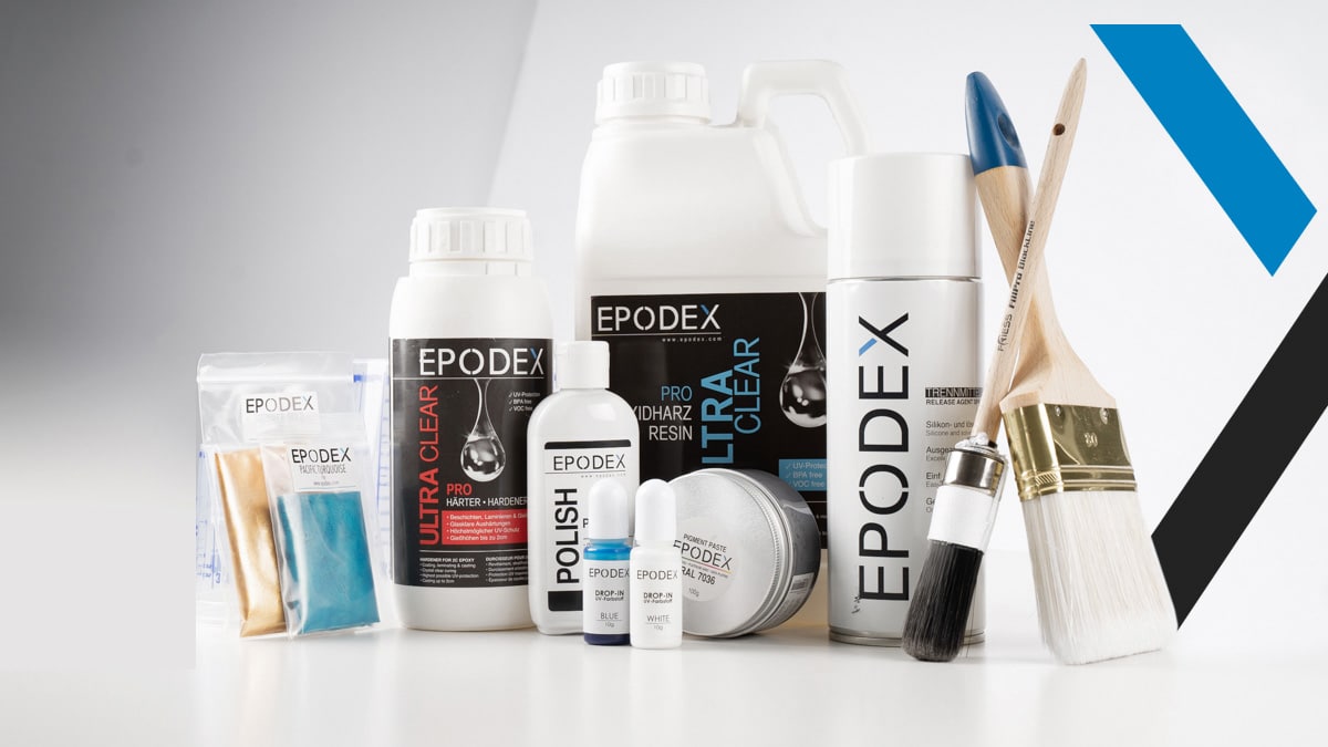 FR EPODEX® Résine époxy 2K, Semi Transparent