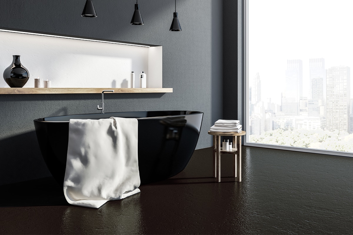 concrete paint bodenfarbe terrabraun