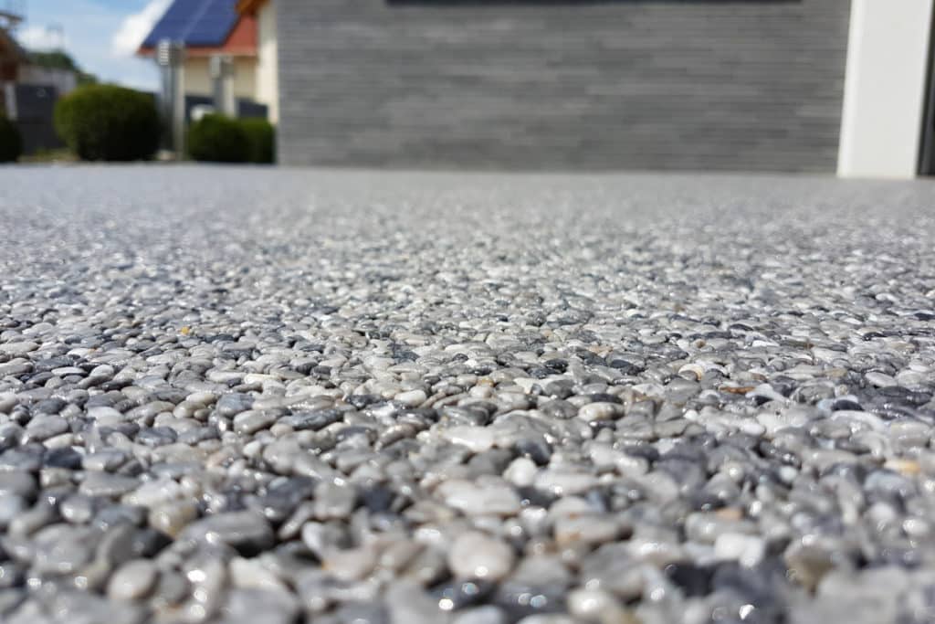 alfombra de piedra gris
