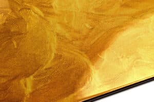 SHIMMER GOLD & PEARL WHITE – suelo epoxi incluyendo imprimación