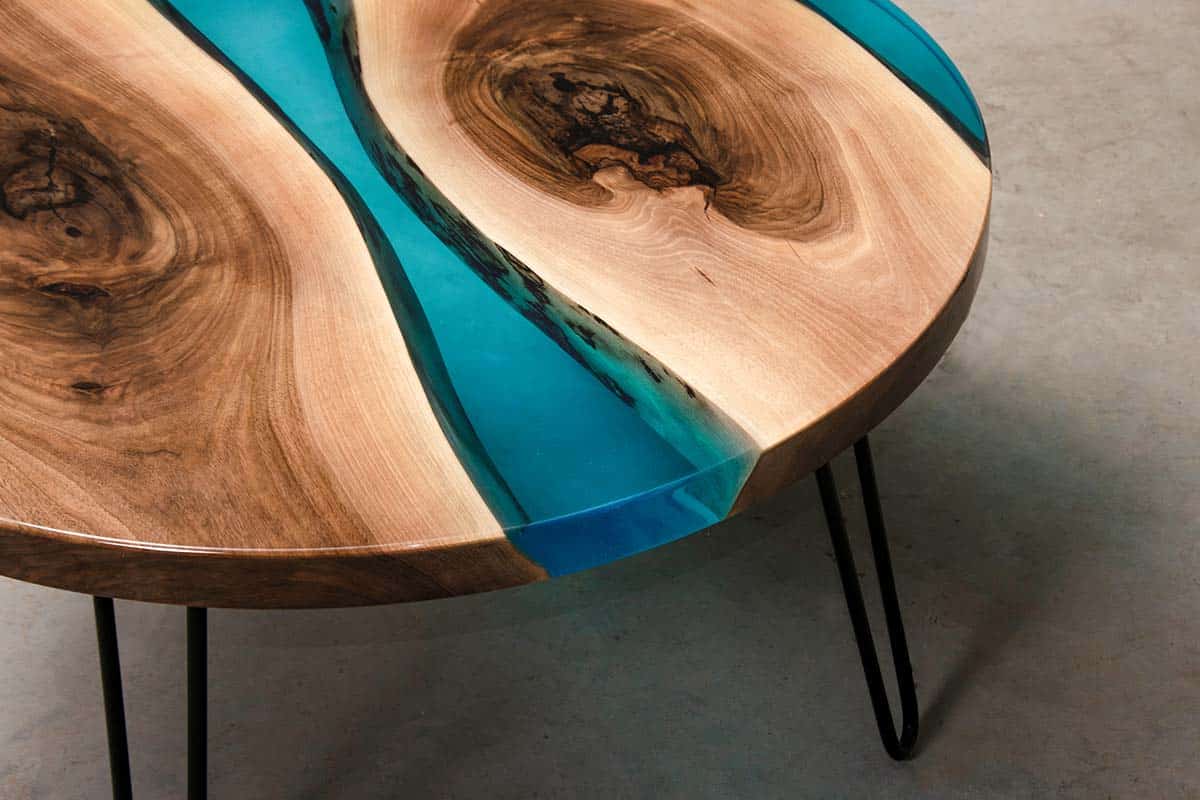 mesas de rio resina epoxi para mesas