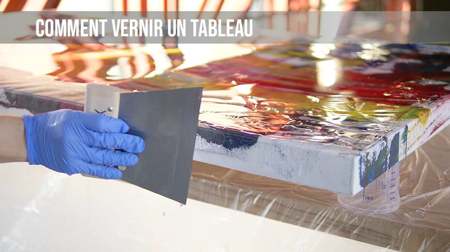 Scellez la peinture acrylique, les œuvres d'art et autres pièces avec de la résine époxy EPODEX