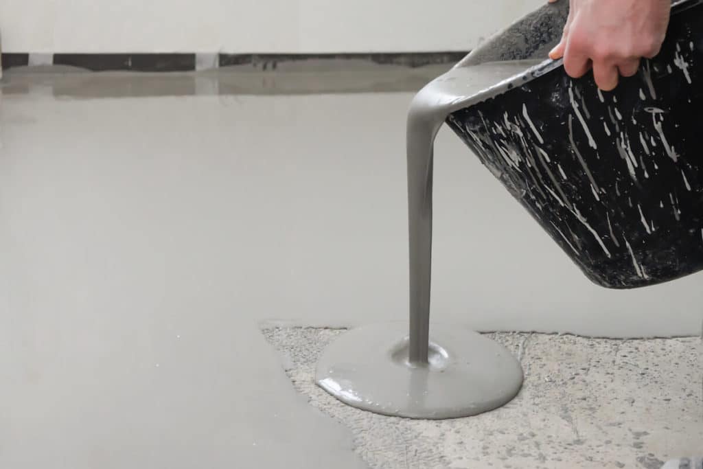 resine sol garage epoxy liquide